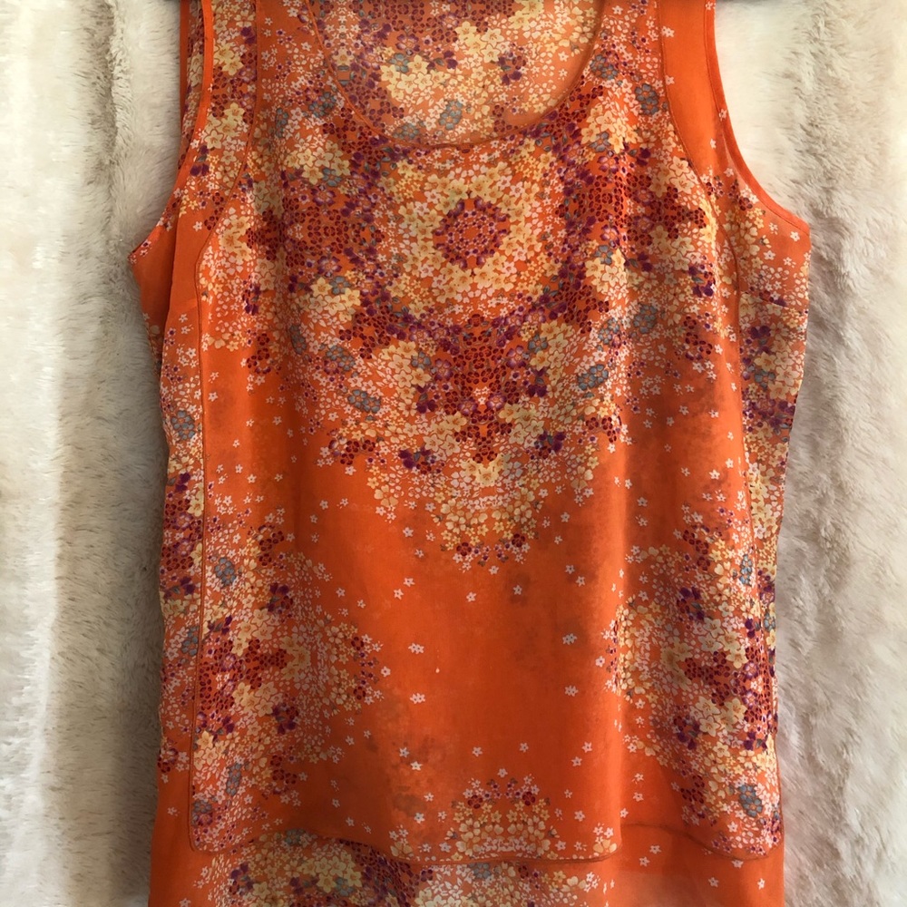 Cabi sleeveless blouse.